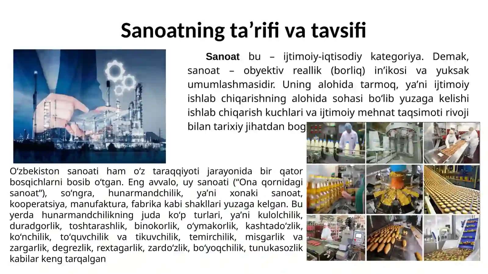 Sanoat – Milliy Iqtisodiyotning Yetakchitarmogi 3