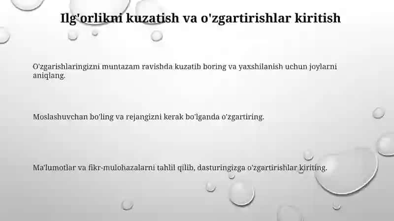 Mashq qildiruvchi dasturlar bilan ishlash 3