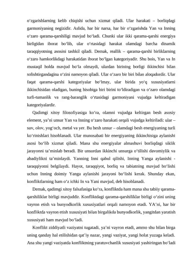KONFLIKTOLOGIYA VA IJTIMOIY ISH 3