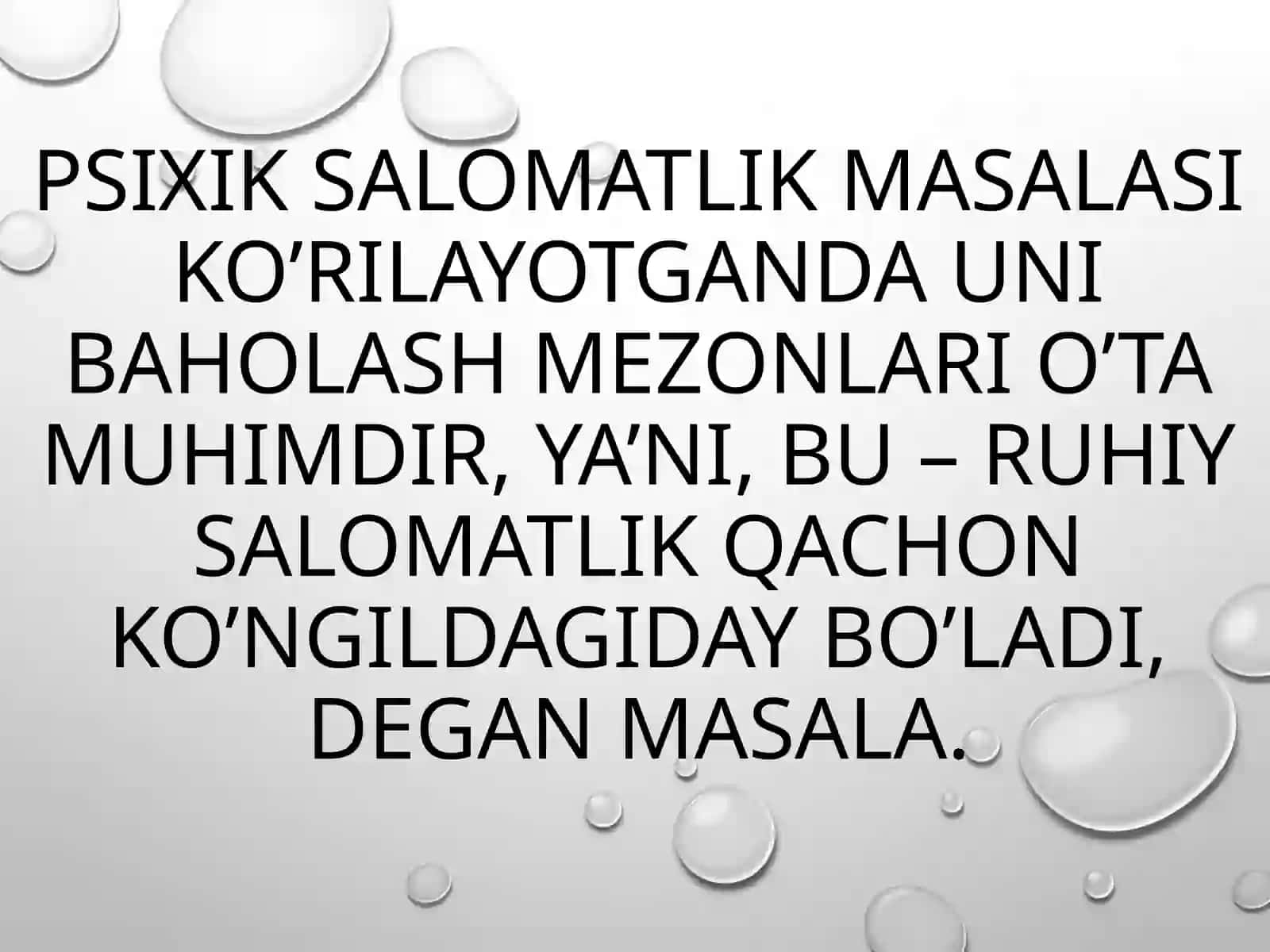 Psixologiya fanidan Mustaqil ish 3