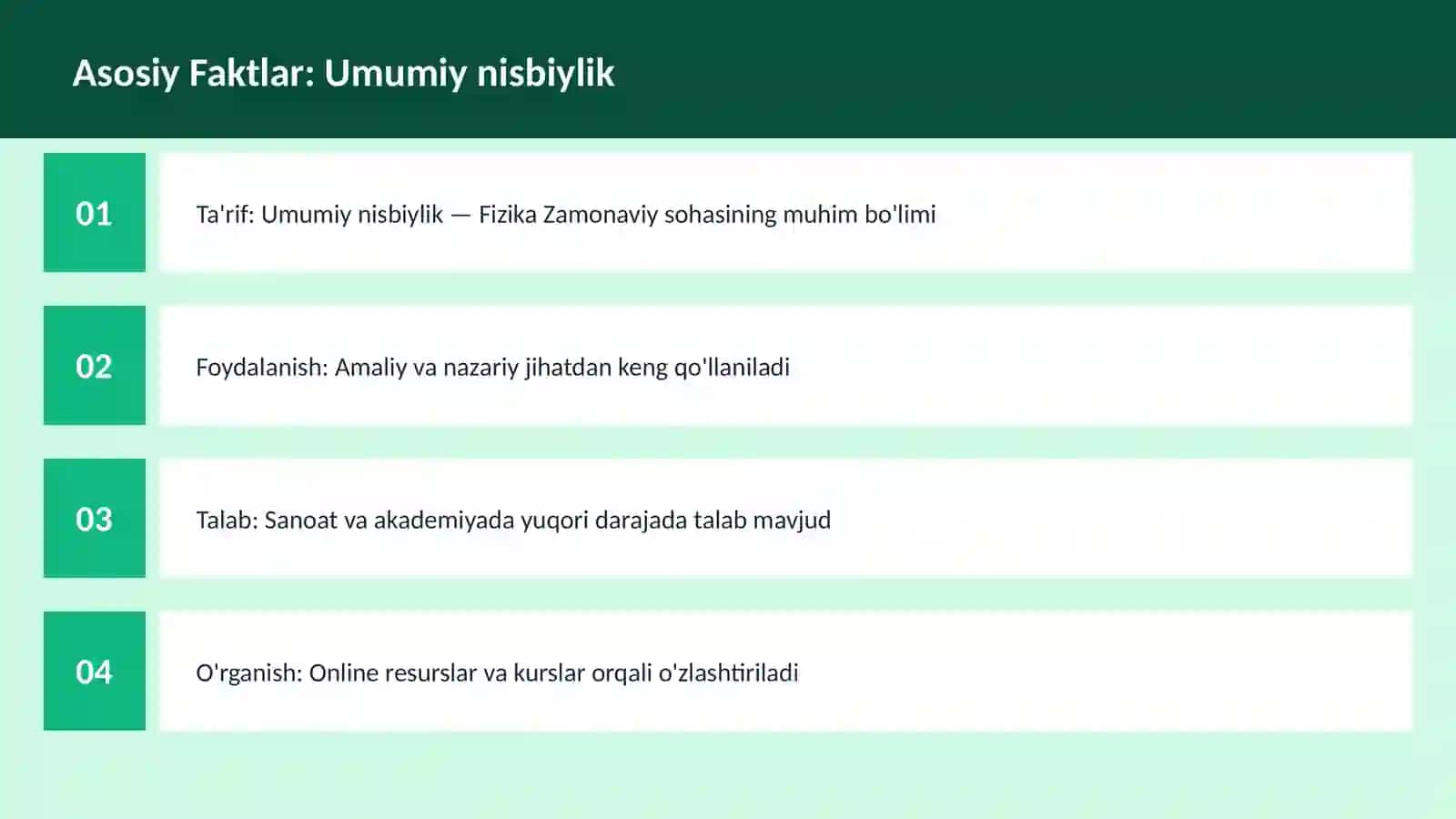 Umumiy nisbiylik 3