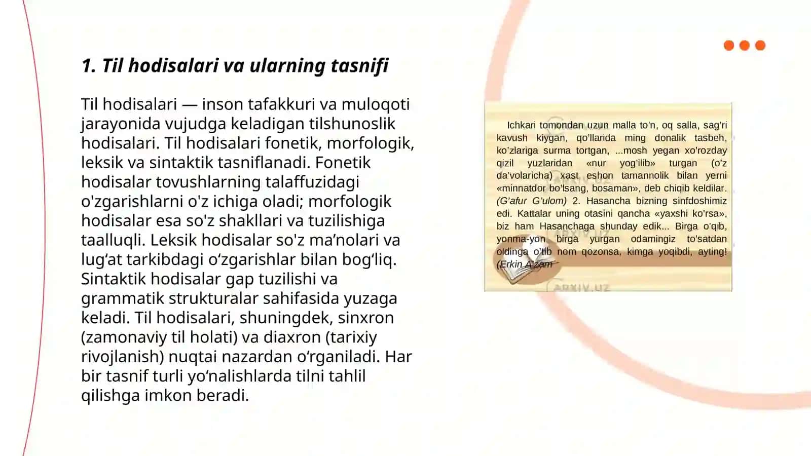 Til hodisalari va ularning ilmiy nomlanishi 3