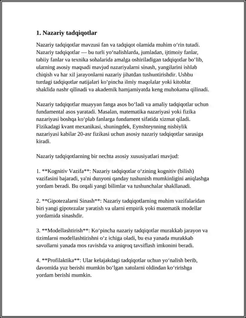 ILMIY TADQIQOTLARNING TURLARI 3