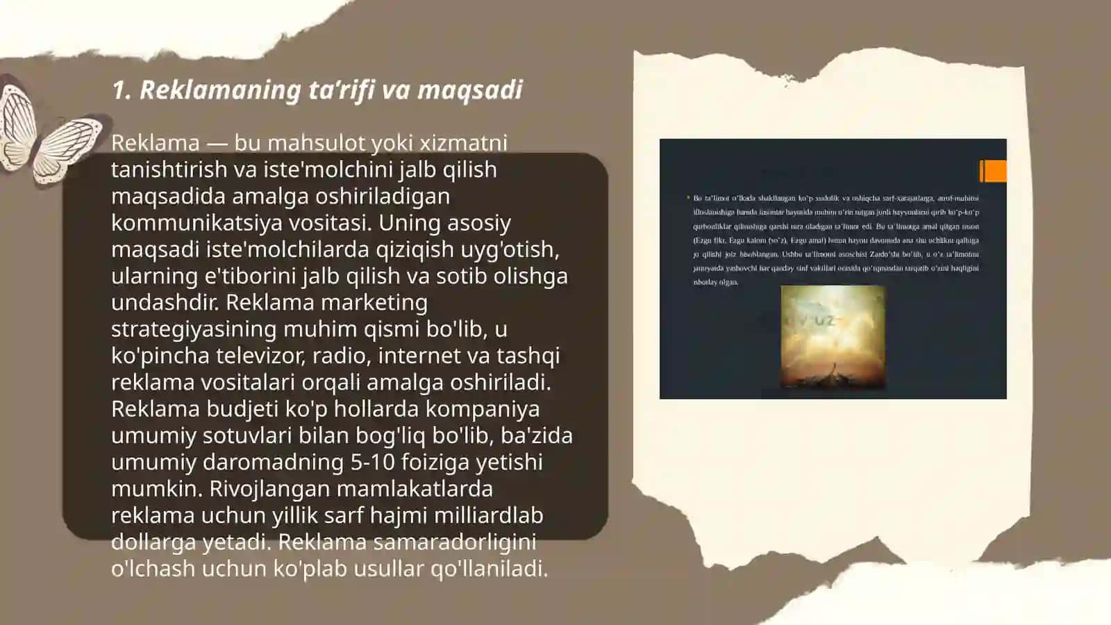 Reklamaning ijtimoiy mazmun mohiyati 3