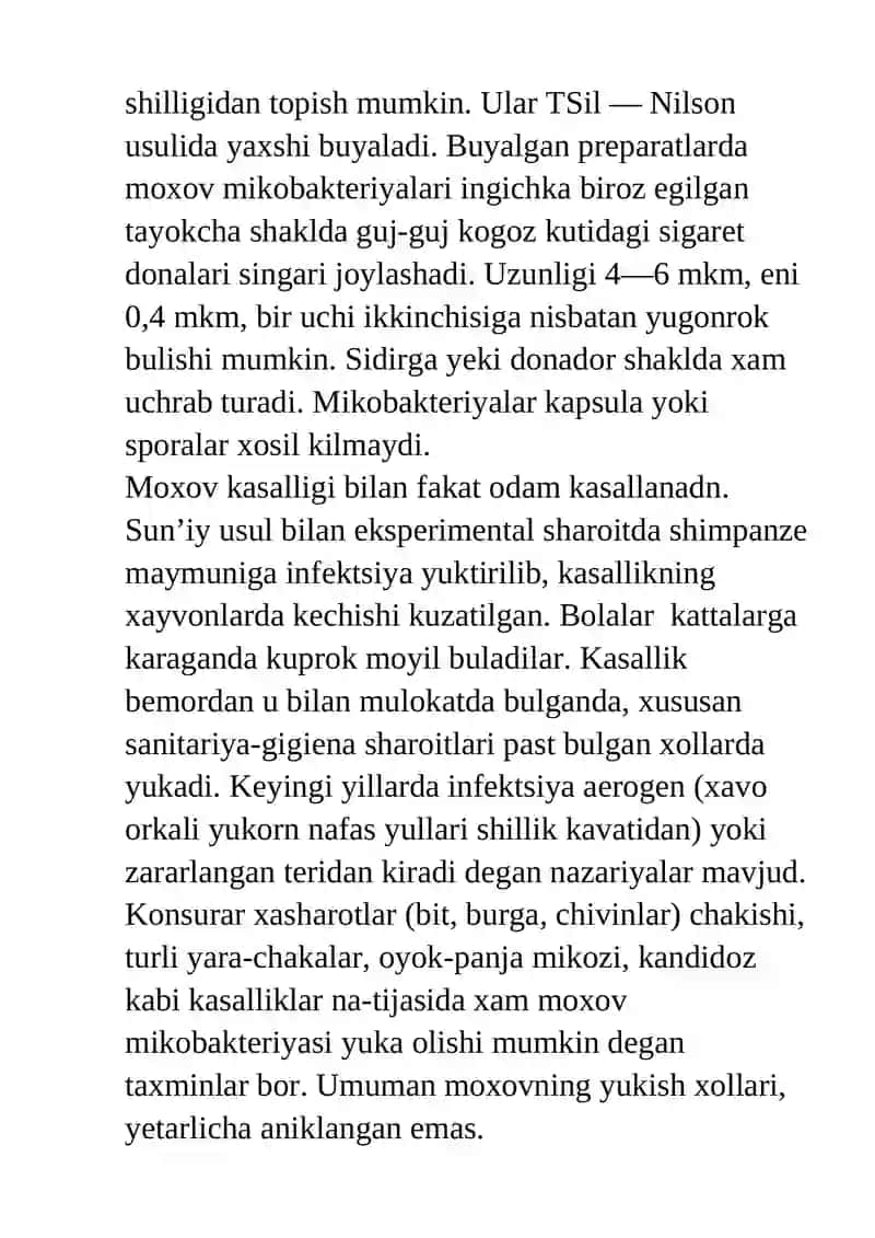 Moxov kasalligi 3