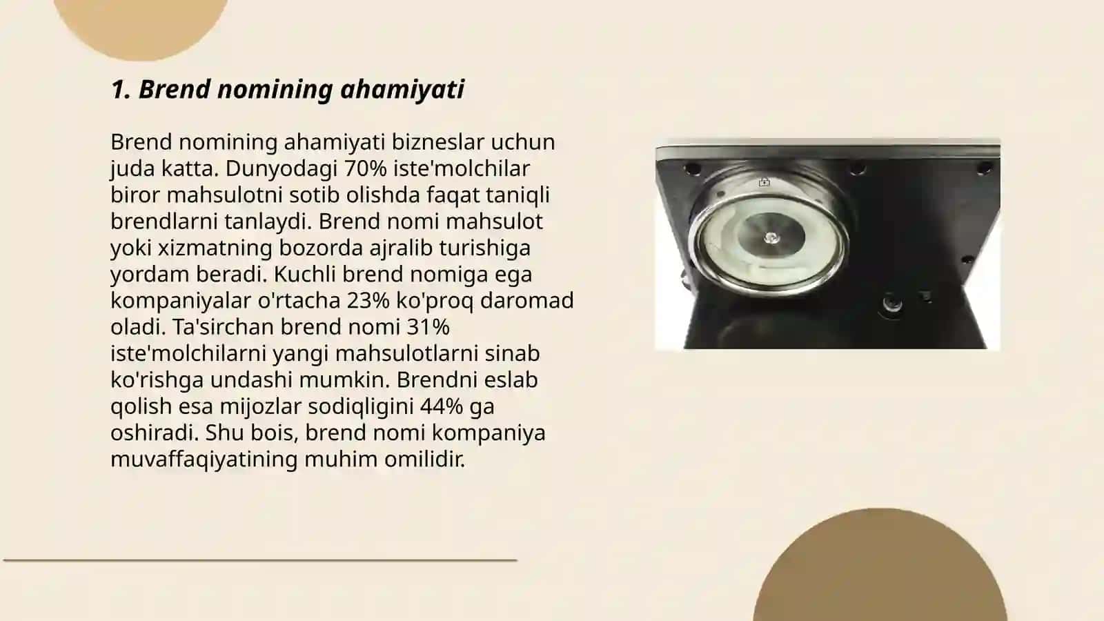 Brend nomi, brendning eng muhim atributi sifatida 3