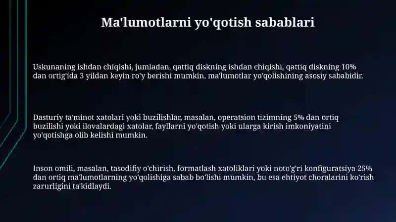 Maʼlumot va fayllarnitiklashprinsiplari 3