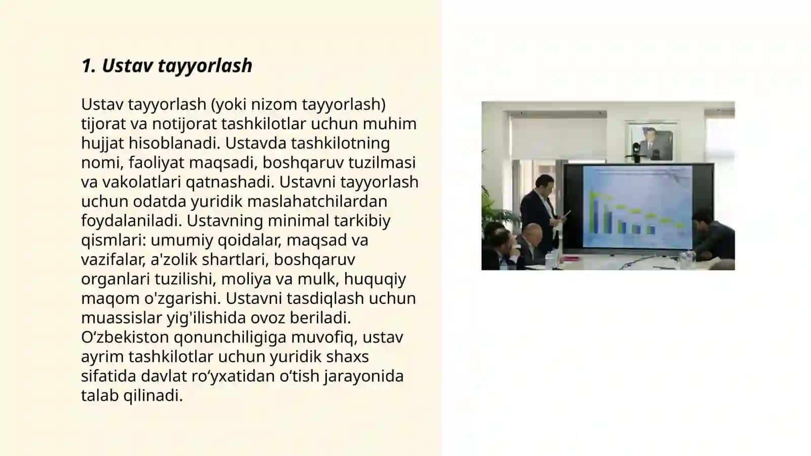 Kompaniyaning tashkil etilishi 3