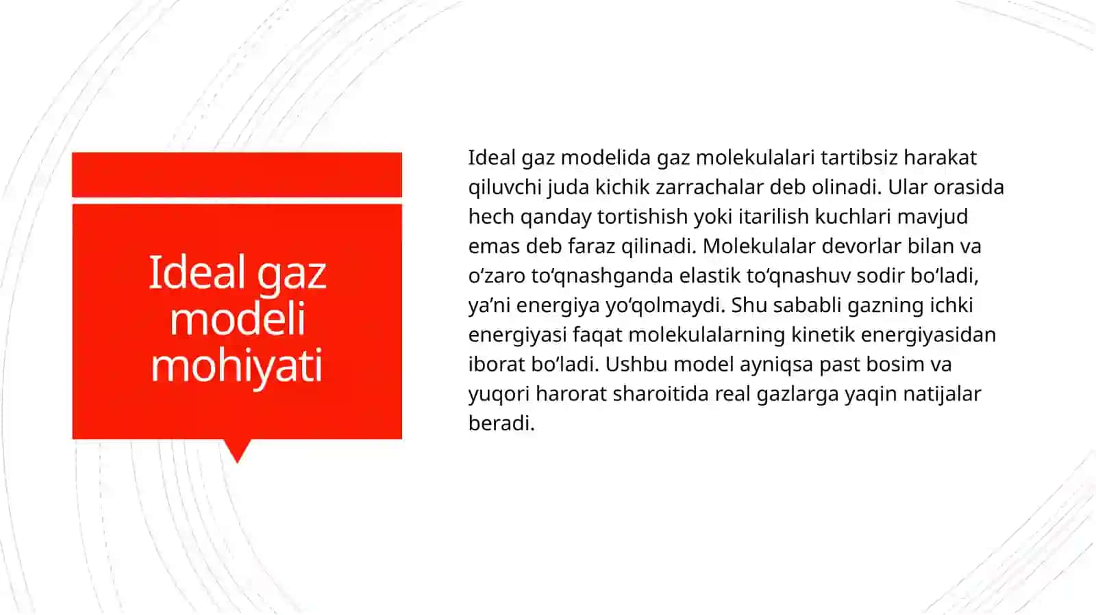 Ideal gaz qonunlari 3