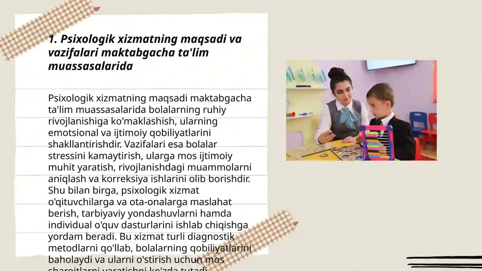 Maktabgacha ta'lim muassalarida psixologik xizmat 3