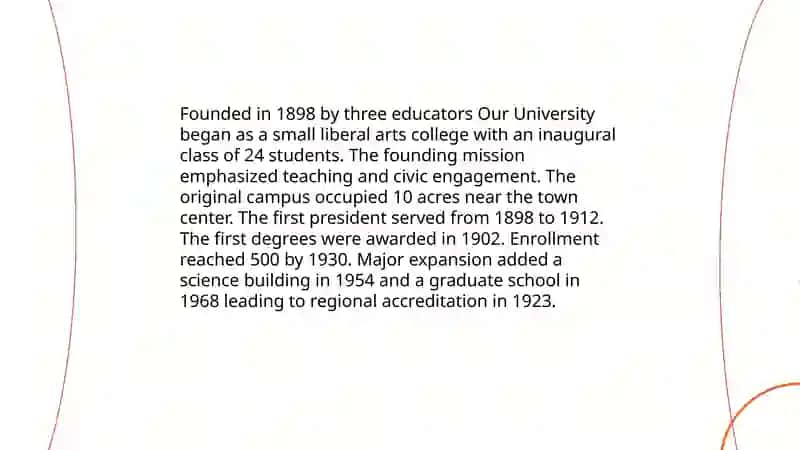 Our University 3