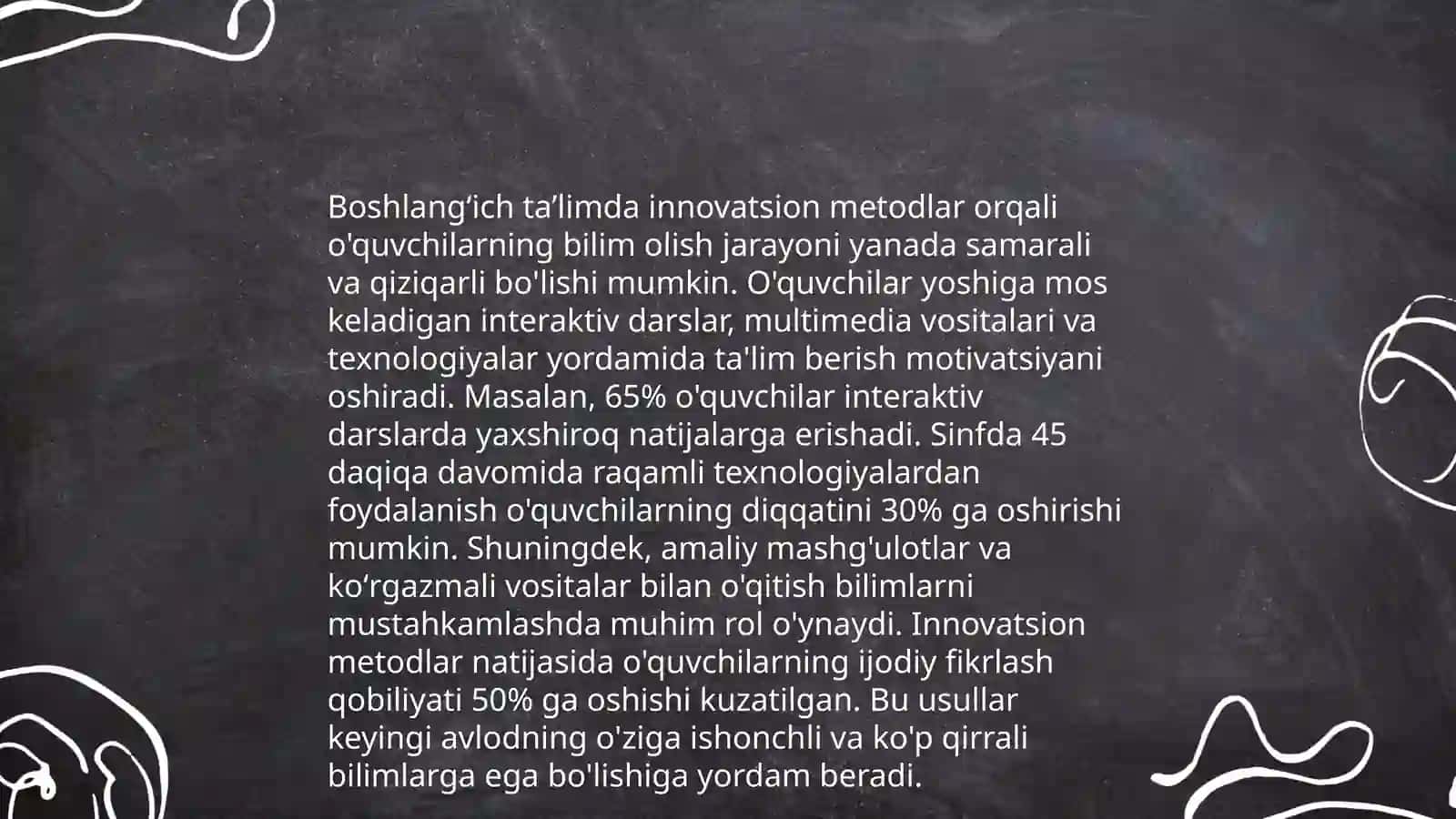 Boshlangʻich taʼlimda innovatsiya va integratsiya fanining mazmuni predmeti haqida 3
