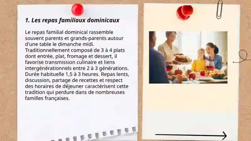 Les traditions familiales chez les français 3