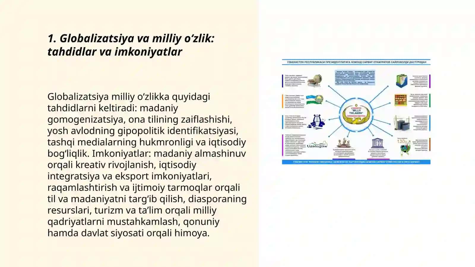 Globalizatsiya va milliy o‘zlik: tahdidlar va imkoniyatlar 3