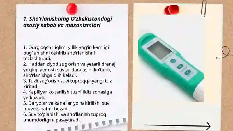 Shoʻrlanish muammosi va uni oldini olish chora tadbirlari 3