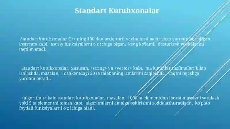 C++ tili alfabeti va leksemalari 3