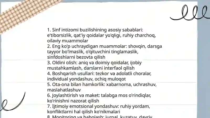 Pedagogik faoliyatda muammoli vaziyatlar 3