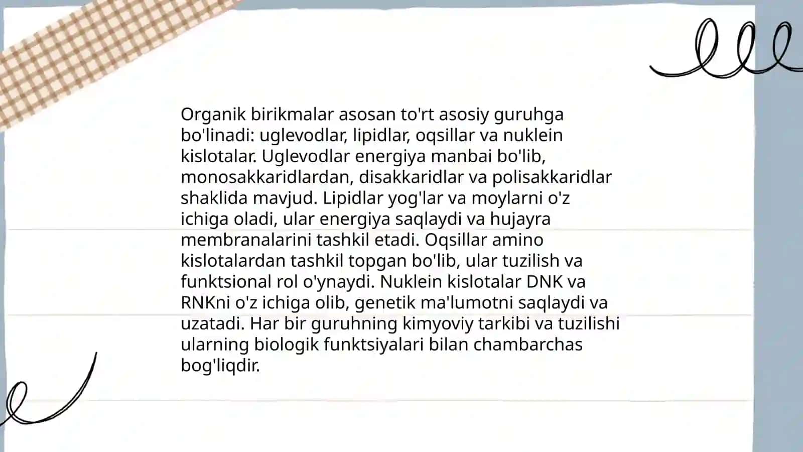 Organik kimyo asoslari 3