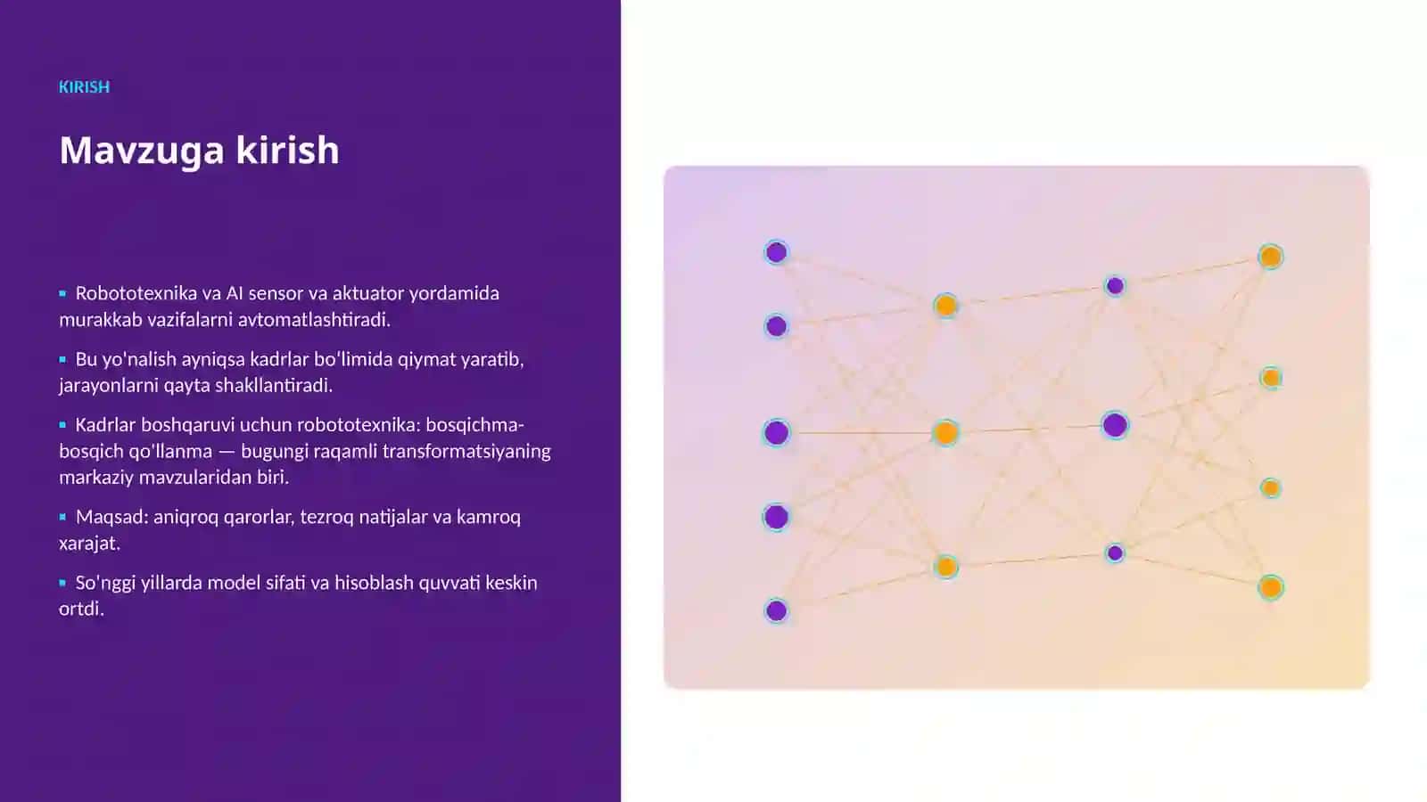 Robototexnika va AI sensor va aktuator yordamida murakkab vazifalarni avtomatlashtirish 3
