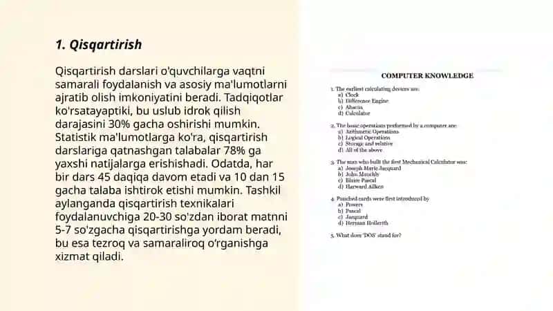 Amaldagi 1-sinf matematika darsliklarini misol va masalalarini ishlash 3