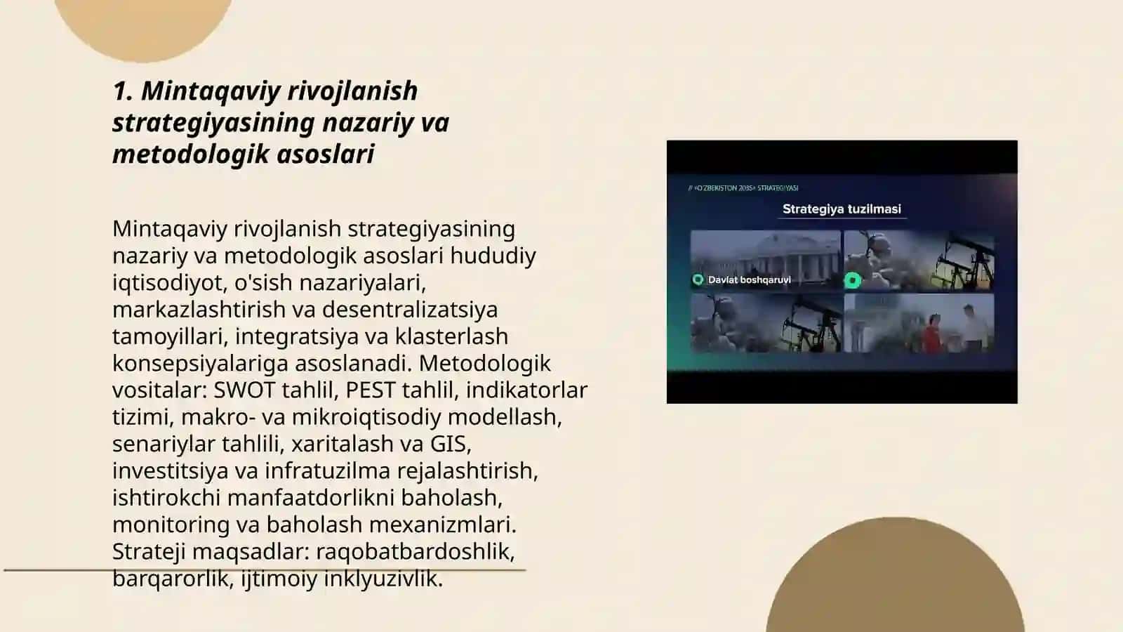 Mintaqaviy rivojlanishning strategiyasini ishlab chiqarish 3