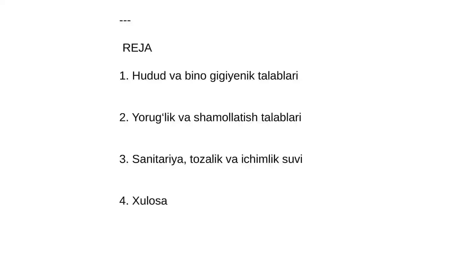 Maktabgacha ta'lim muassasalari va maktablarga umumiy gigiyenik talablar 3
