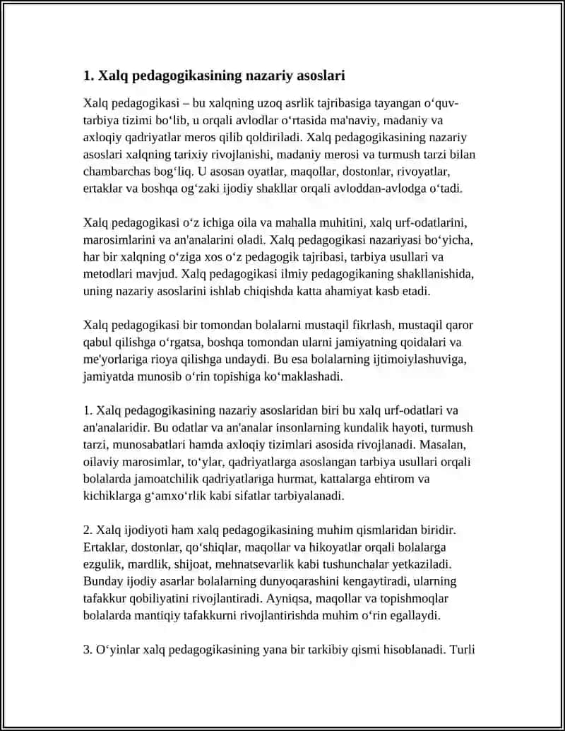 XALQ PEDAGOGIKASI- ILMIY PEDAGOGIKA ASOSI 3