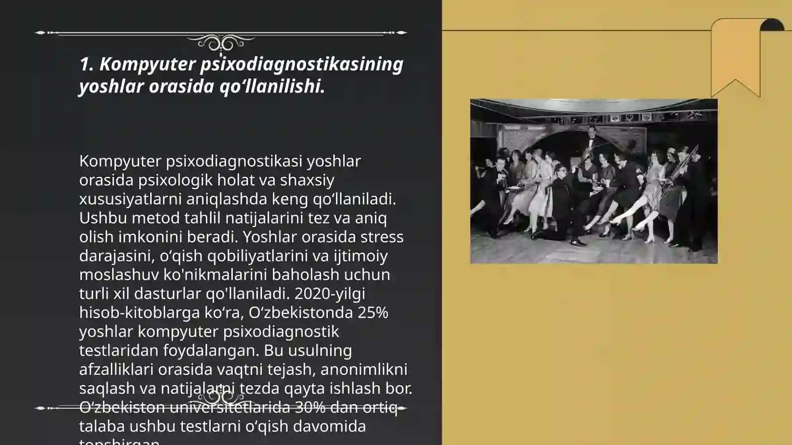 Kompyuter psixodiagnostikasining yutuq va kamchiliklari 3