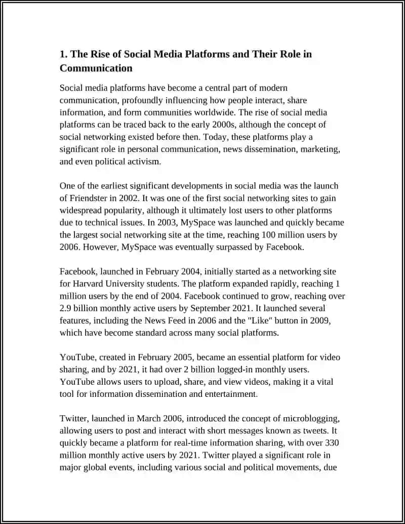 The Influence of Social Media on Modern Communication 3