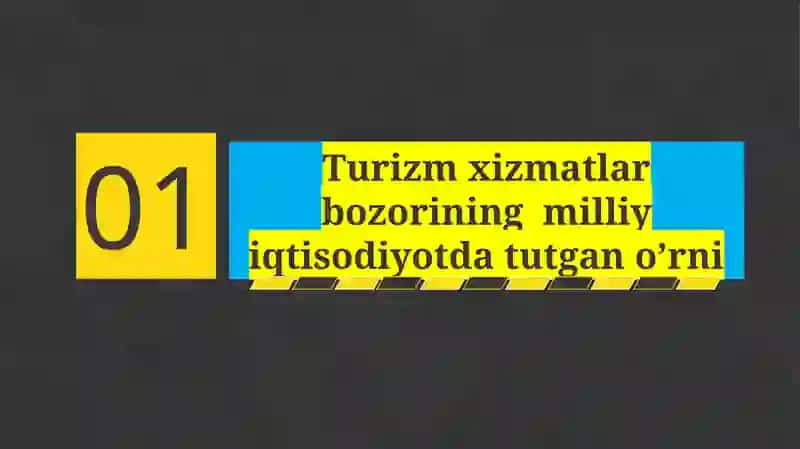 TURIZMDA XIZMATLAR BOZORI 3
