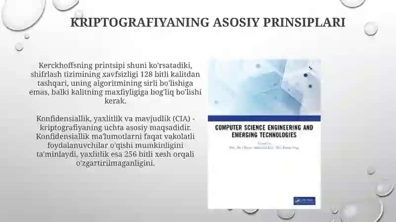 Kriptografik ilovalar 3
