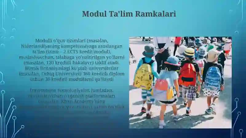 Modul Ta'lim Ramkalari 3