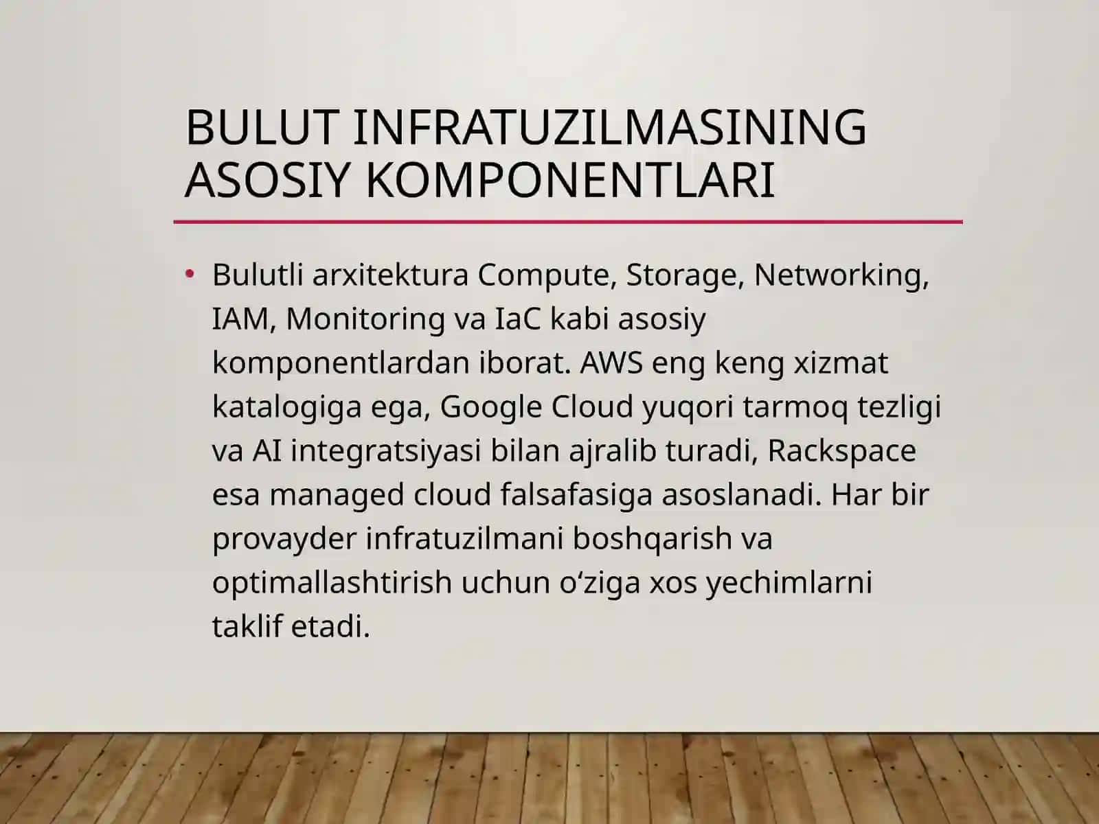 Bulutli hisoblash tizimlari 3