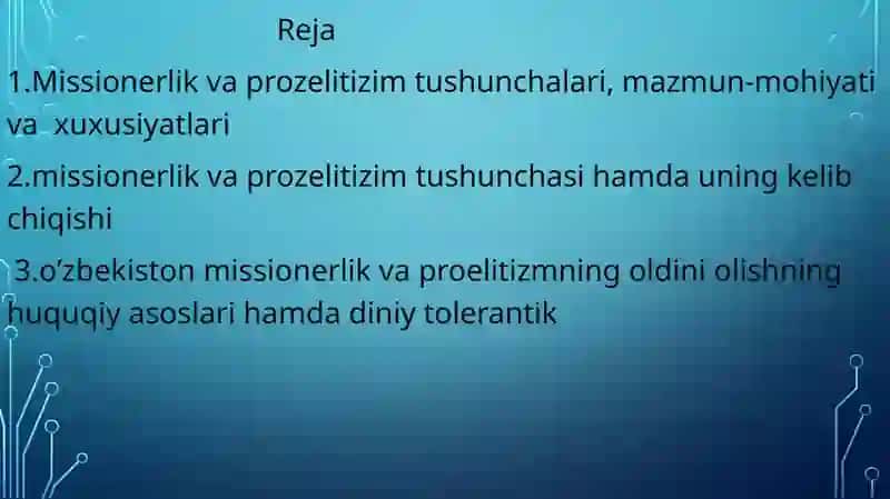 Missionerlik va prozelitizmning siyosiy-ijtimoiy xavfi 3