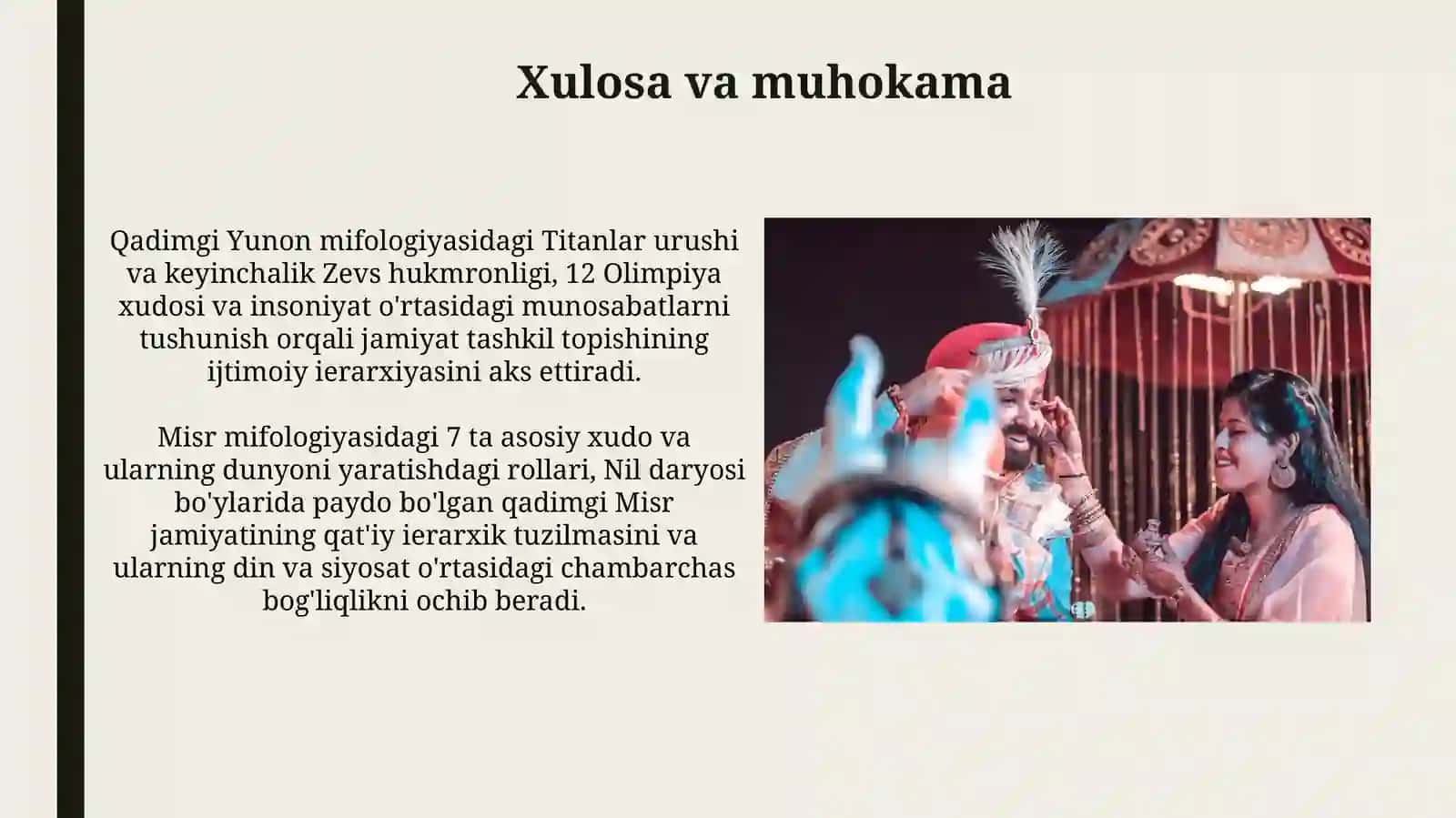 Jamiyatning paydo bo'lishi to'g'risidagi diniy-mifologik ta'limotlar 3
