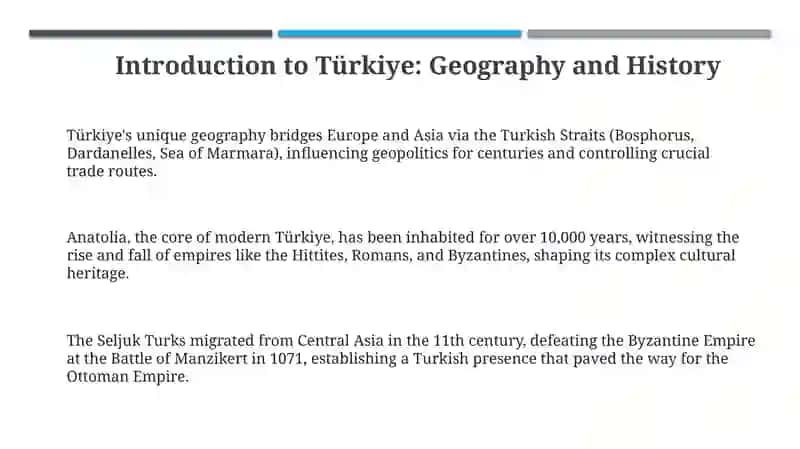 Türkiya: A Land Bridging Worlds 3