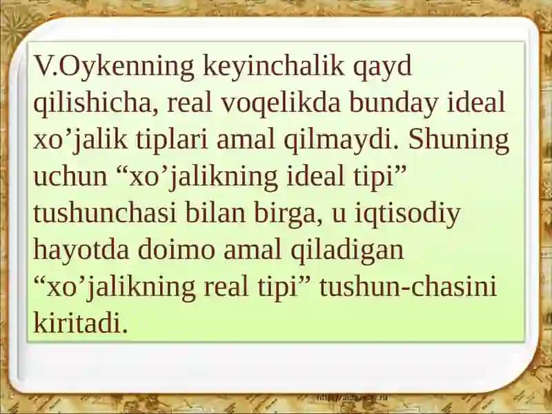 Milliy iqtisodiyot asoslari 3