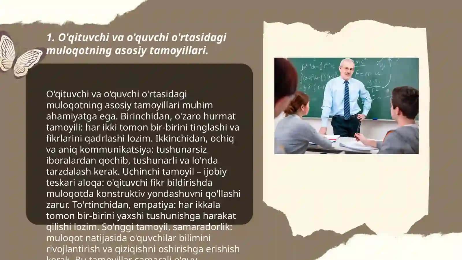 O'qituvchi faoliyatida muloqot madaniyati va psixalogiyasi 3