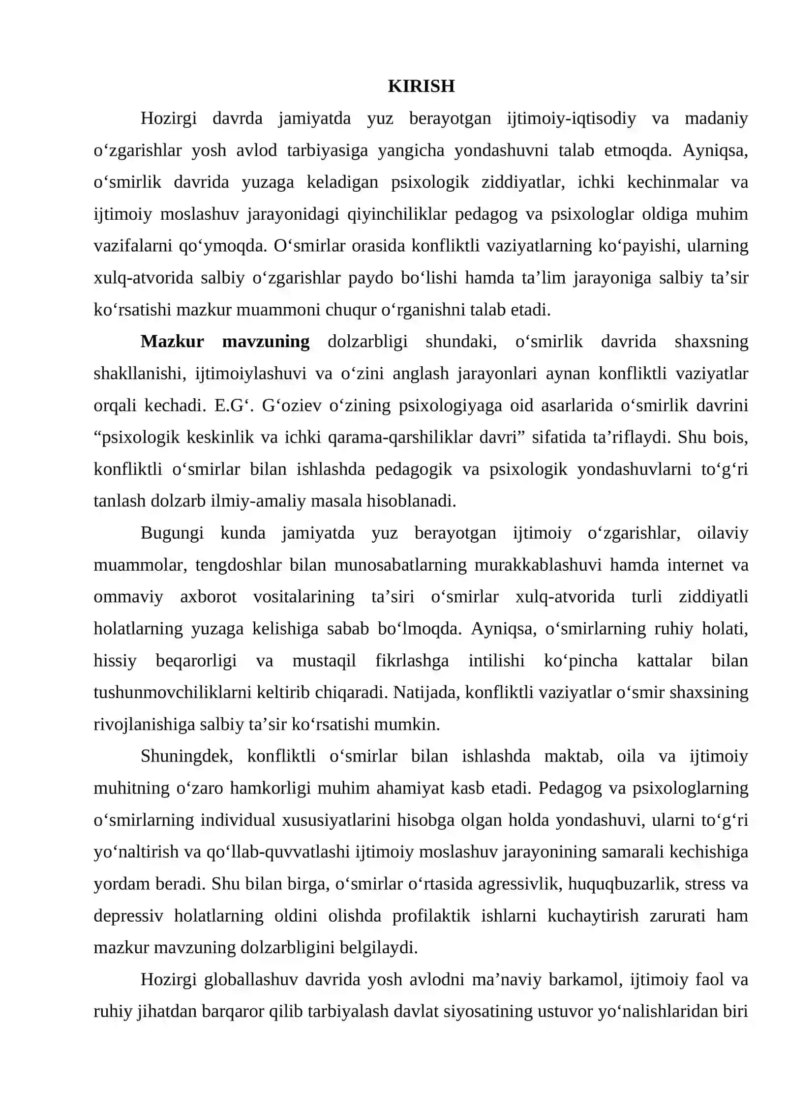 Konfliktli o'smirlar bilan ishlashda pedagogik-psixologik yondashuv 3