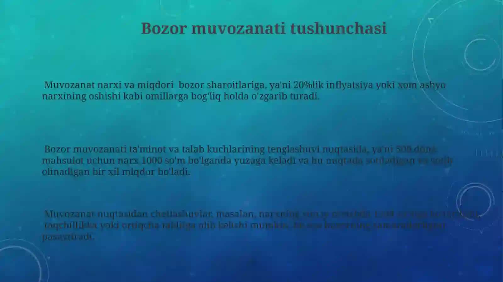 Bozormuvozanati,maksimalvaminemalnarxlar 3