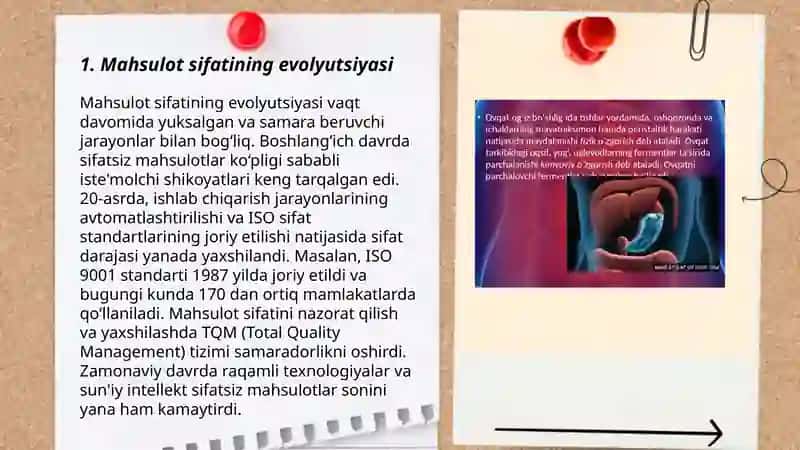Mahsulot sifatni boshqarish haqida tushunchalarning rivojlanish tarixi 3