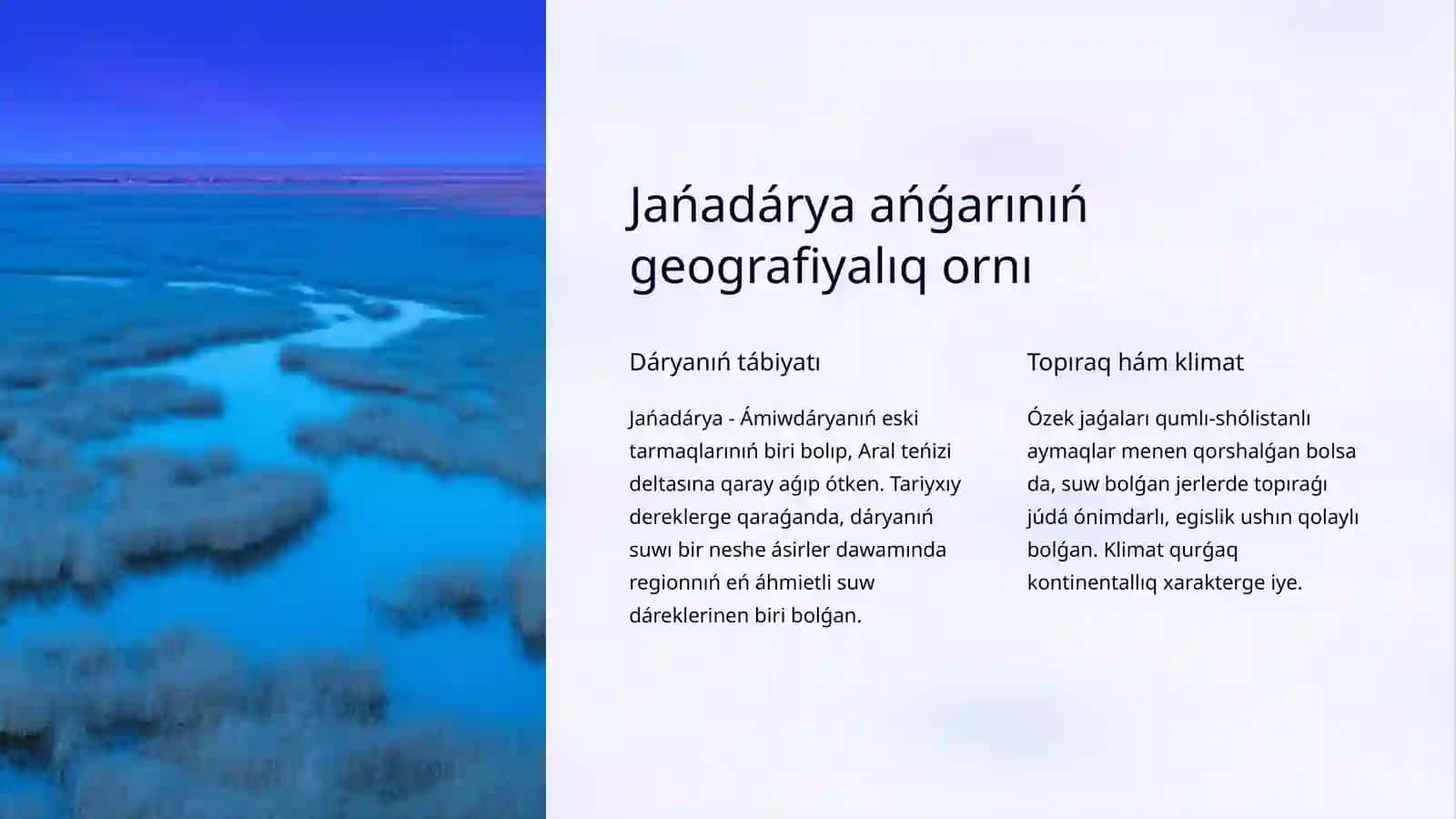 Qaraqalpaqlardıń Jańa dárya boyına jaylasıwı 3