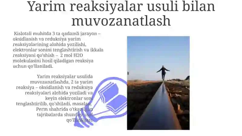 Oksidlanish-qaytarilishreaktsiyalarinituzishvatenglashtirish 3