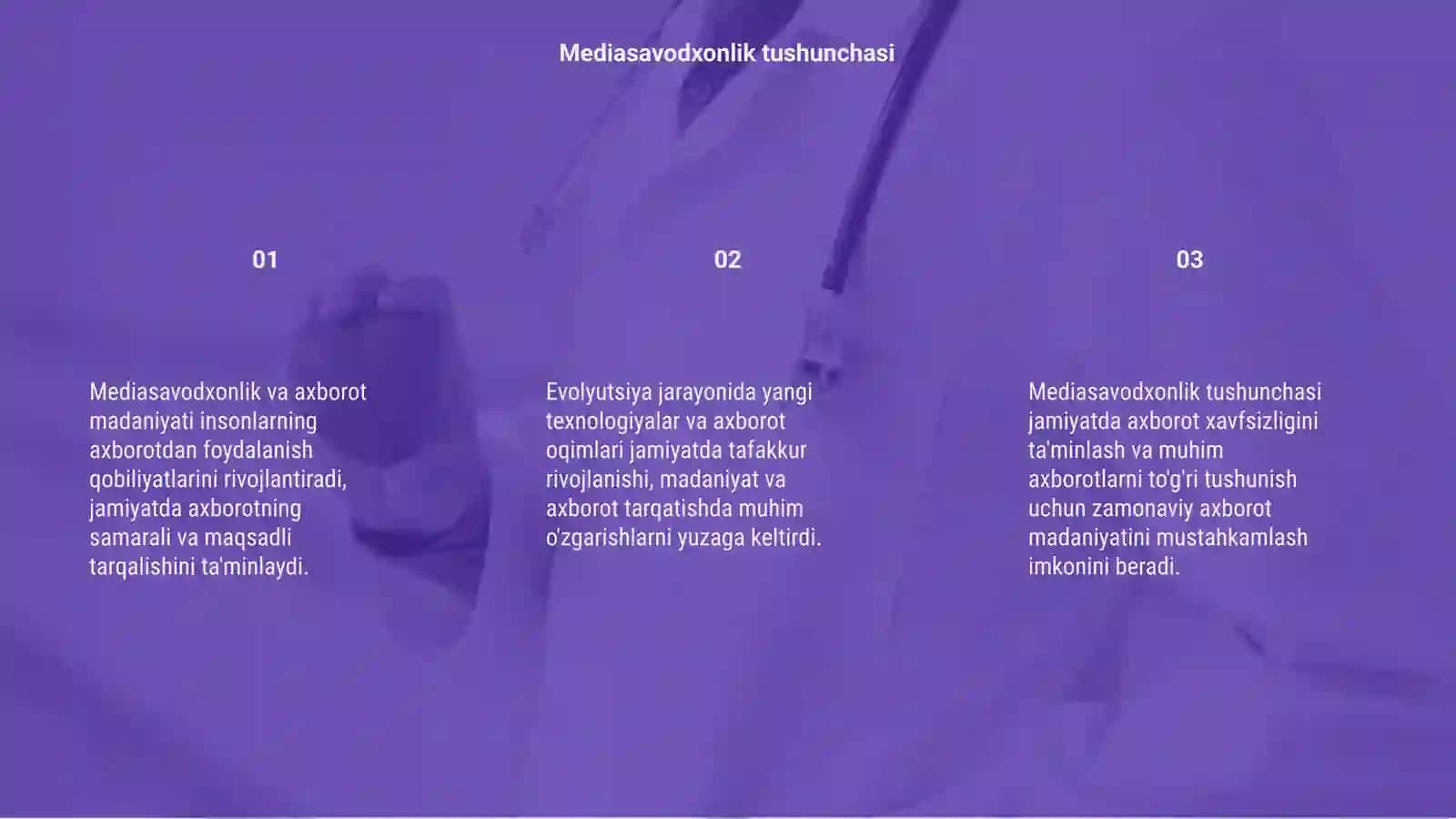 Mediasavodxonlik va axborot madaniyati evolyutsiyasi va uning jamiyati 3