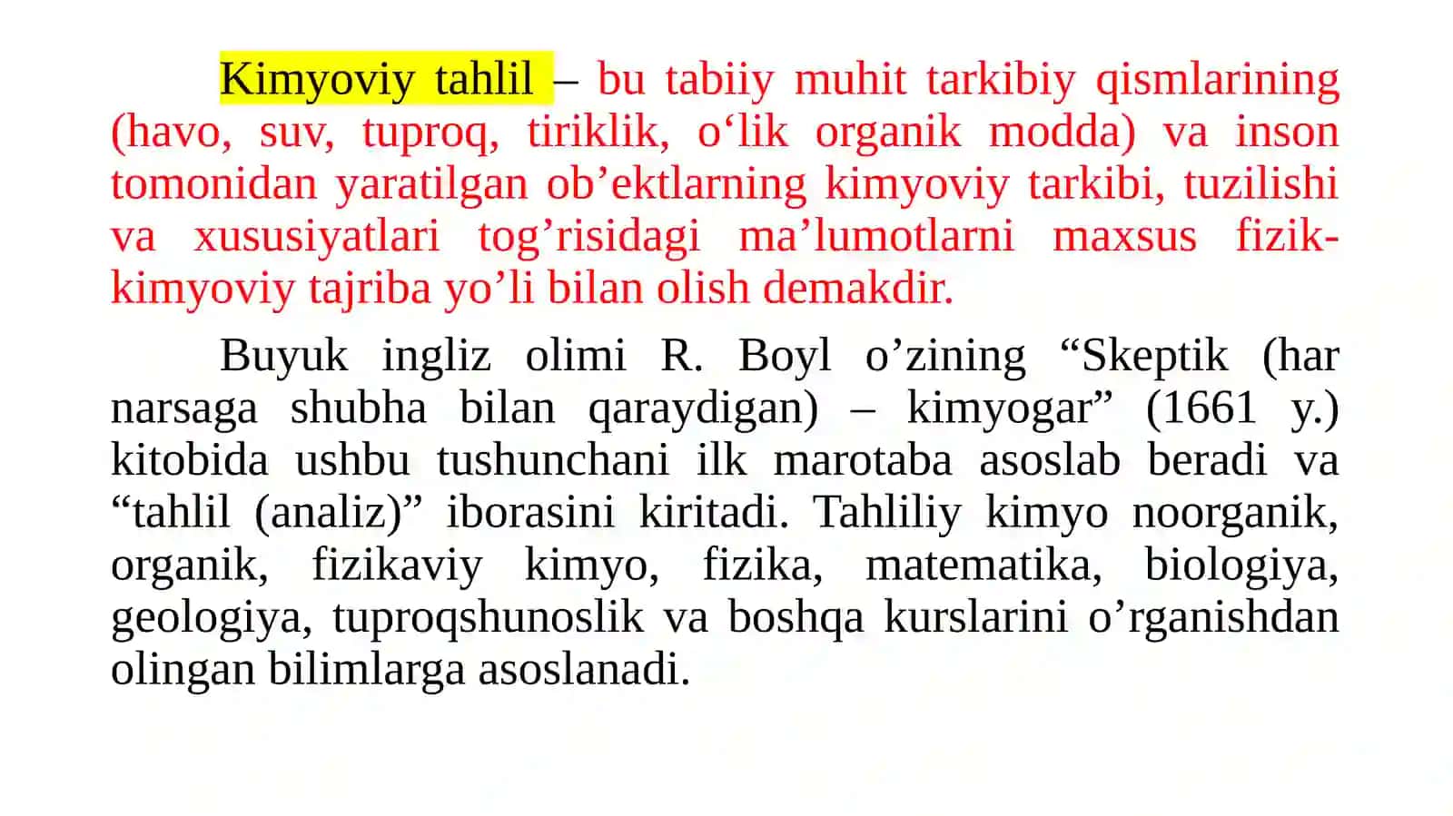 Instrumental tahlil usullari fanining mazmuni va uni asosiy tushunchalari 3