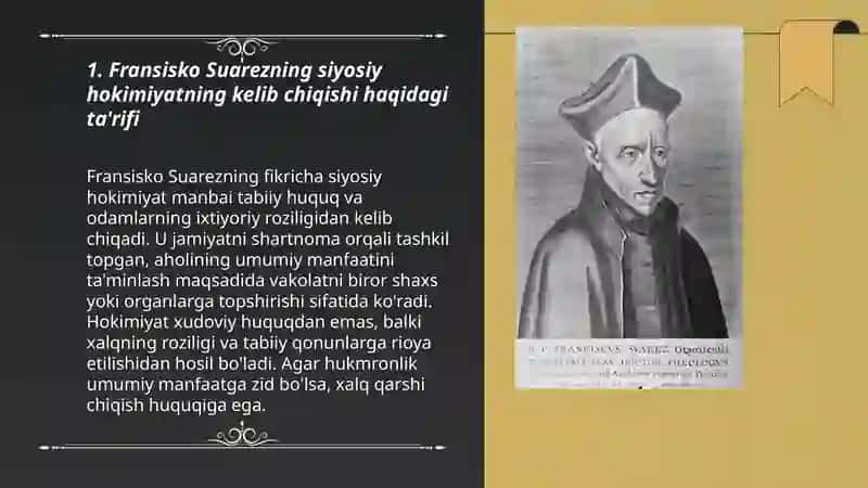 Fransisko Suarezning ijtimoiy-siyosiy qarashlari 3