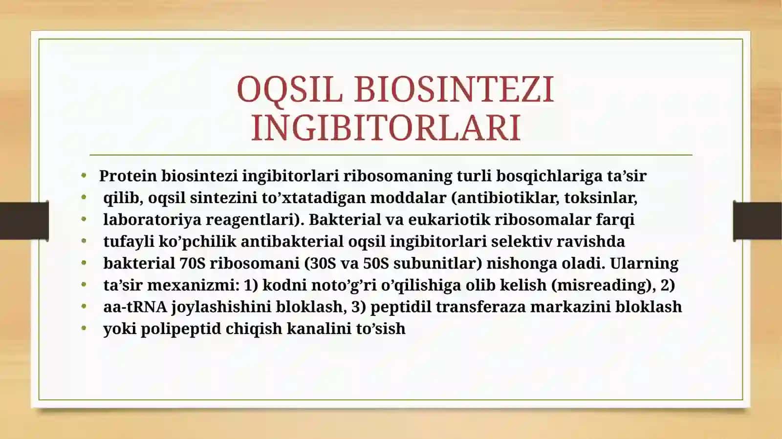 OQSIL BIOSINTEZI INGIBITORLARI 3