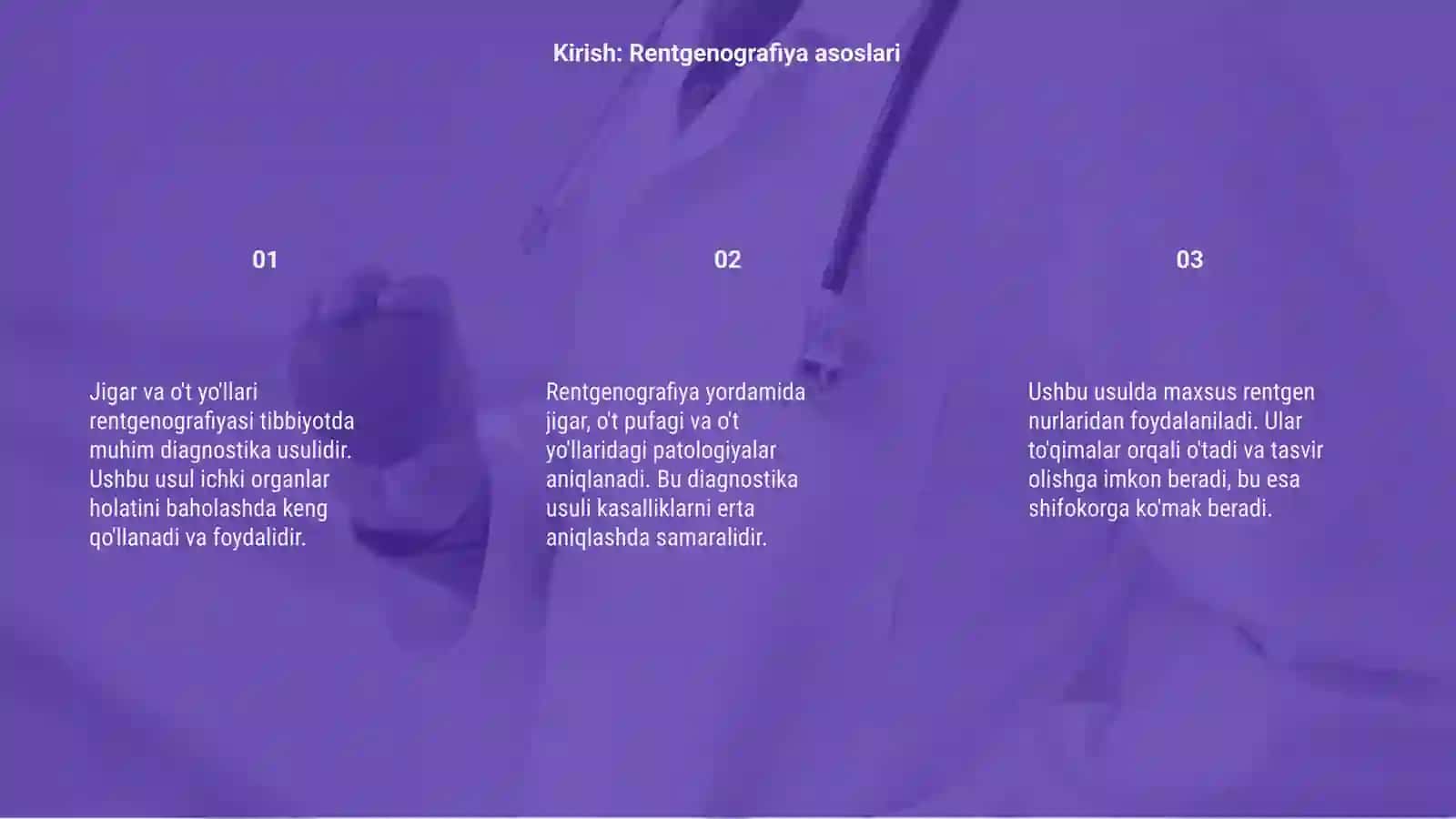 Jigar va òt yòllari rentgenografiyasi 3