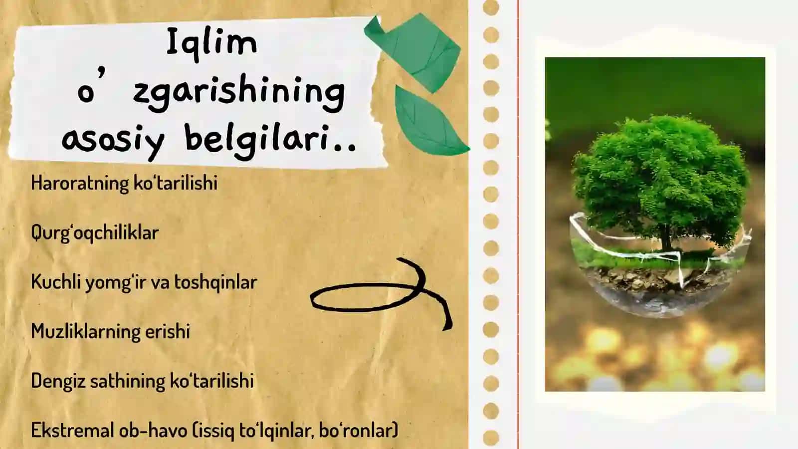 Iqlim o’zgarishi va uning inson hayotiga ta’siri 3