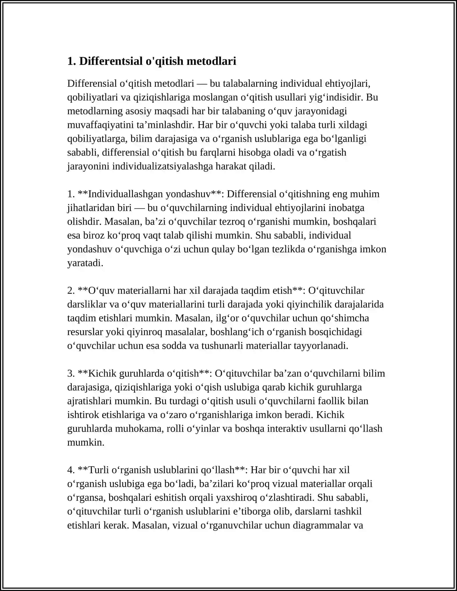 INDIVIDUALLASHTIRILGAN O'QITISH TEXNOLOGYALARI 3